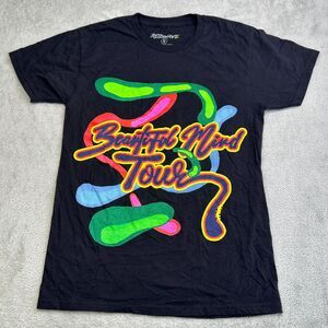 Rod Wave Beautiful Mind Tour Concert T-Shirt Mens S Black Cotton Short Sleeve